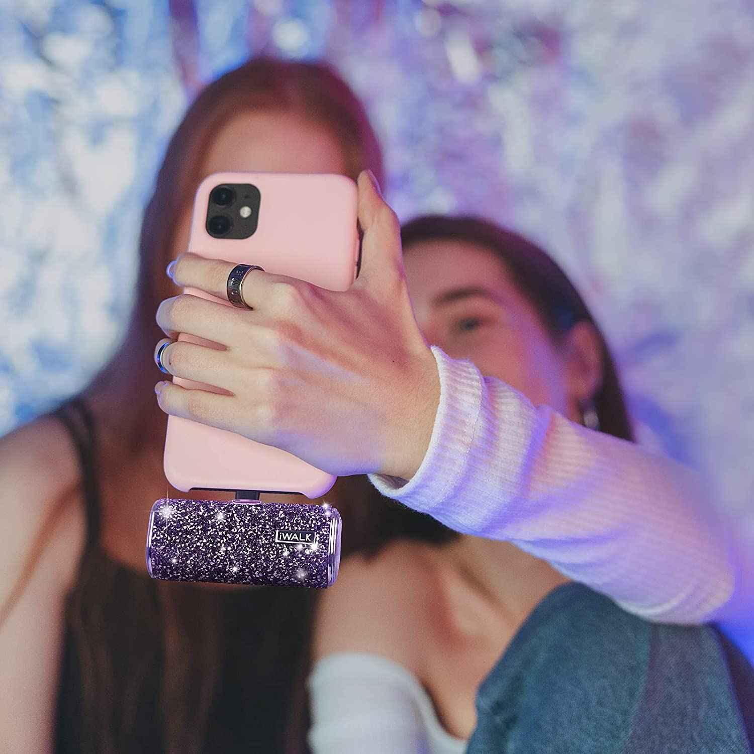 iWalk 4500mAh Lightning Pocket Power Bank - Purple Diamond iWalk 4500mAh Lightning Pocket Power Bank - Purple Diamond